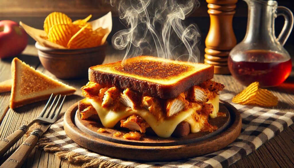 BBQ Chicken Grilled Cheese Sandwiches – The Ultimate Comfort Food