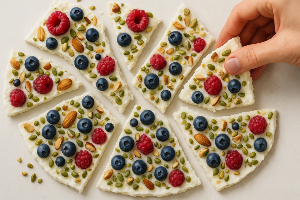 Easy Frozen Protein Yogurt Bark – Quick & Healthy