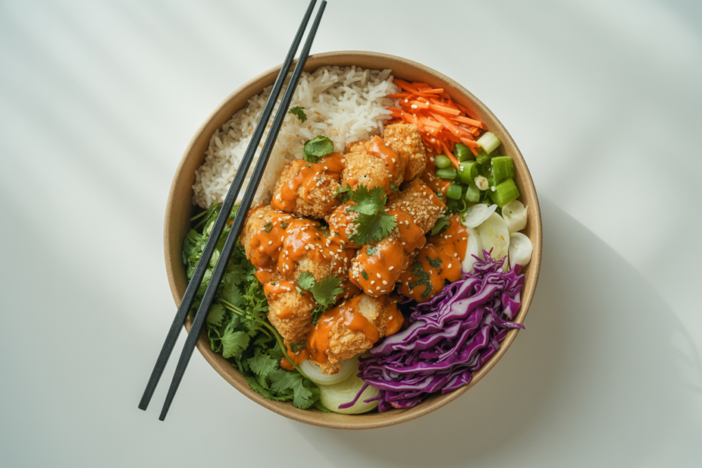 Bang Bang Chicken Bowl (Easy, Flavor-Packed & Ready in 30 Minutes!)