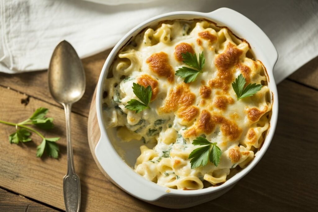 Cottage Cheese Alfredo Pasta Bake: Creamy, Comforting, and Surprisingly Easy