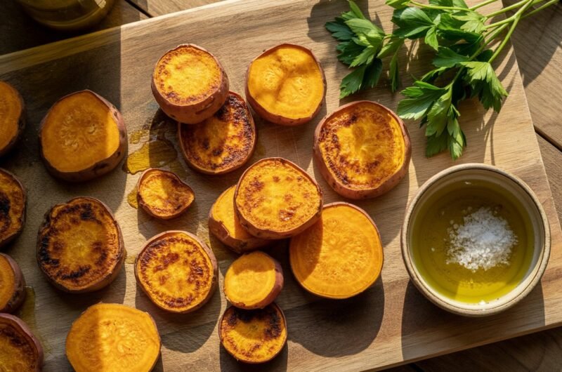 Irresistible Roasted Sweet Potato Rounds I Make on Repeat