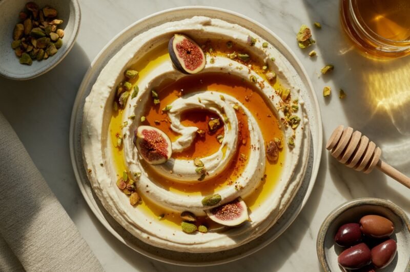 Creamy Whipped Feta Dip with Hot Honey (Ready in 5 Minutes!)