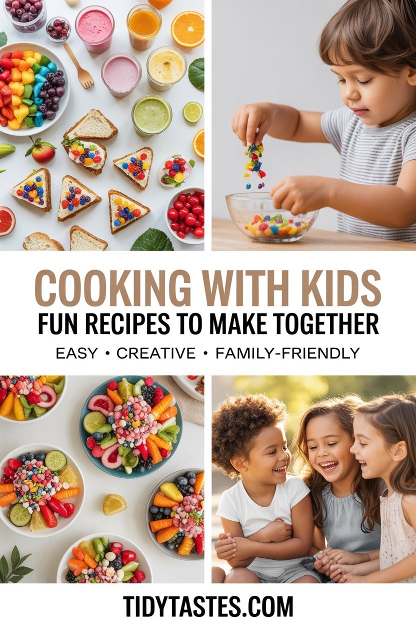 Making Food Fun Cooking with Kids: 15 Fun Recipes to Make Together - Tidy Tastes